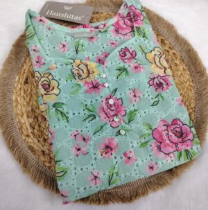 Hakoba kurti with lining