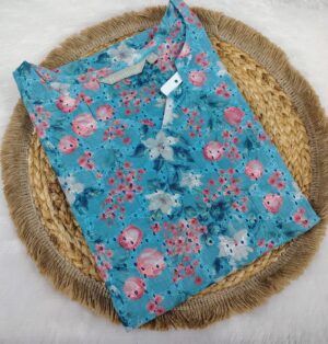 Hakoba kurti with lining