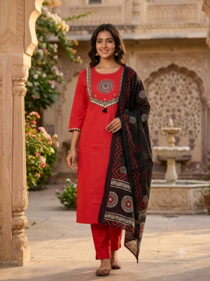 Cambric cotton 3pc sets