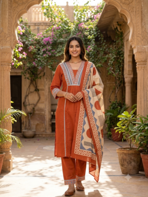 Cambric cotton 3pc sets