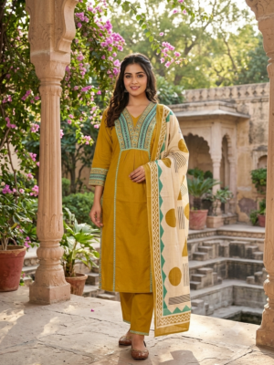 Cambric cotton 3pc sets