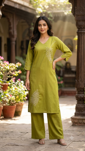 Leaf Vatican Kurti sets