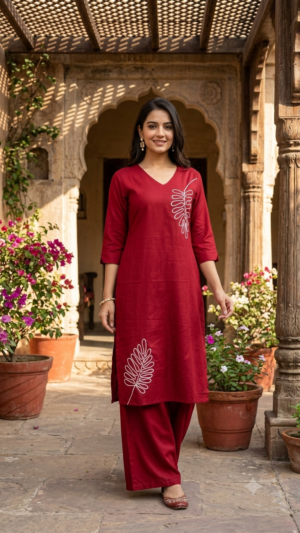 Leaf Vatican Kurti sets