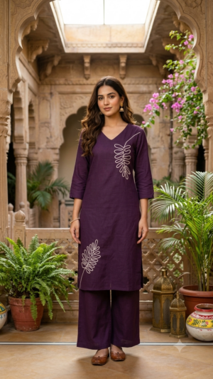 Leaf Vatican Kurti sets