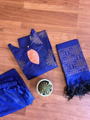 Soft silk 3pc set with lining