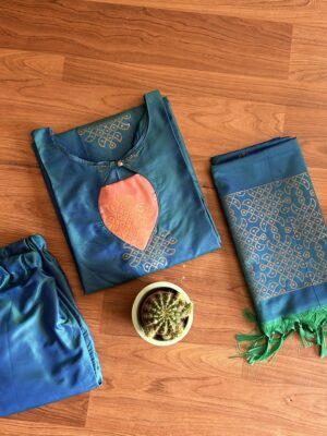 Soft silk 3pc set with lining