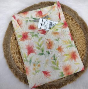Hakoba kurti with lining